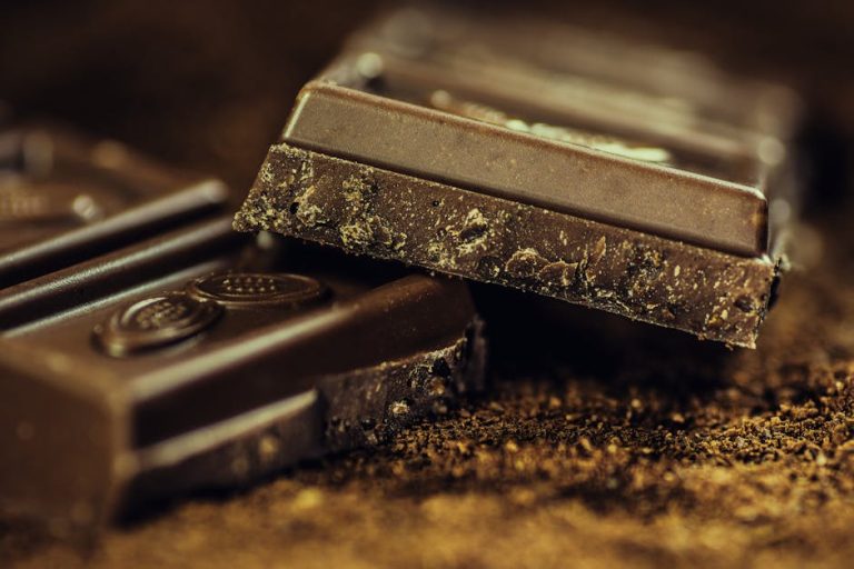 Smagen af lykke i en chokoladeplade